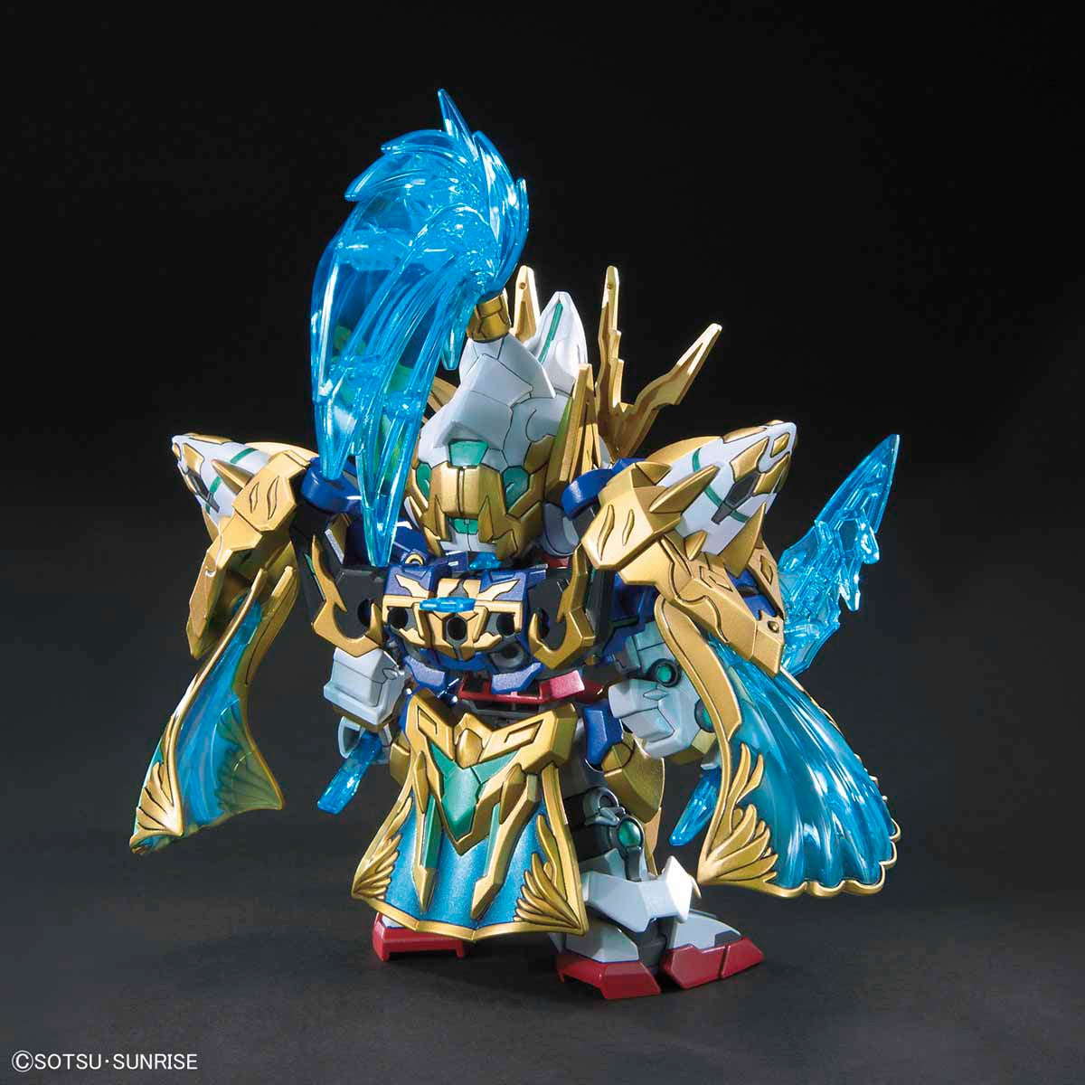 BANDAI Hobby SD SANGOKU SOKETSUDEN [07] Zhao Yun 00 GUNDAM & BLUE DRAGON DRIVE