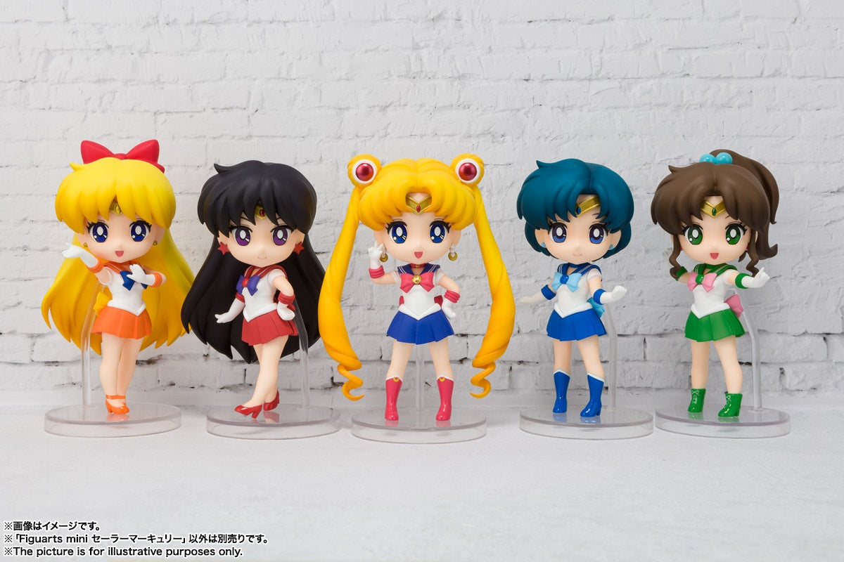 Pretty Soldier Sailor Moon - Pretty Guardian Sailor Moon - Sailor Moon - Sailor Mercury - Figuarts mini(Bandai Spirits)