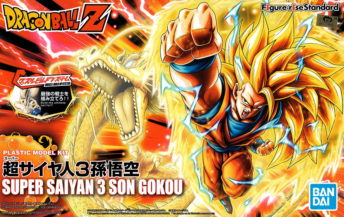 Bandai Spirits Figure-Rise Standard Super Saiyan 3 Son Goku (New Package Ver)  'Dragon Ball Z'