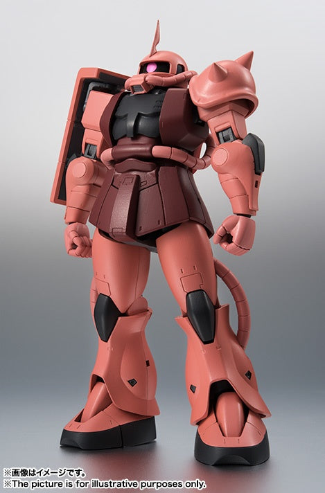 Bandai Spirits The Robot Spirits <Side MS> MS-06S Zaku II Char's Custom Model Ver. A.N.I.M.E. "Mobile Suit Gundam"