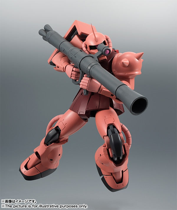 Bandai Spirits The Robot Spirits <Side MS> MS-06S Zaku II Char's Custom Model Ver. A.N.I.M.E. "Mobile Suit Gundam"