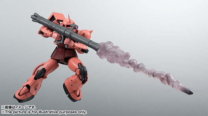 Bandai Spirits The Robot Spirits <Side MS> MS-06S Zaku II Char's Custom Model Ver. A.N.I.M.E. "Mobile Suit Gundam"