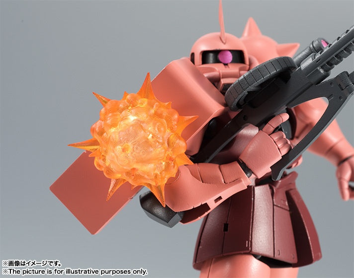 Bandai Spirits The Robot Spirits <Side MS> MS-06S Zaku II Char's Custom Model Ver. A.N.I.M.E. "Mobile Suit Gundam"