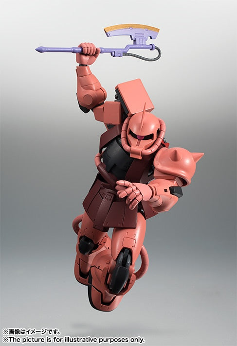 Bandai Spirits The Robot Spirits <Side MS> MS-06S Zaku II Char's Custom Model Ver. A.N.I.M.E. "Mobile Suit Gundam"