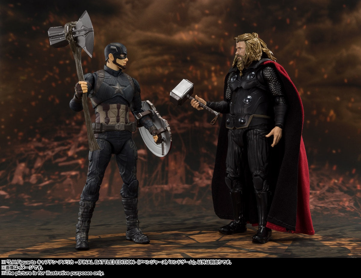 アベンジャーズ/エンドゲーム - Captain America - S.H.Figuarts - 《FINAL BATTLE》 EDITION(Bandai Spirits)