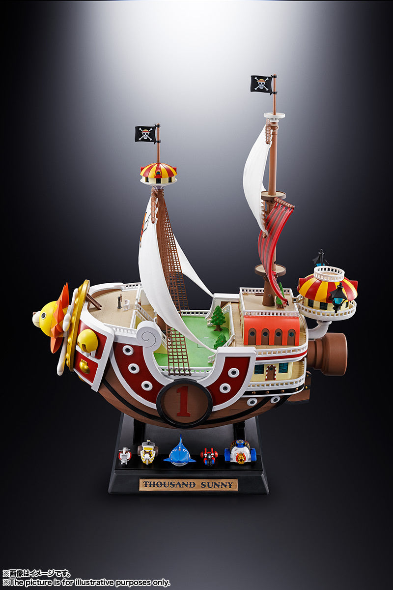 BANDAI Tamashii Thousand Sunny "One Piece", TAMASHII NATIONS Chogokin