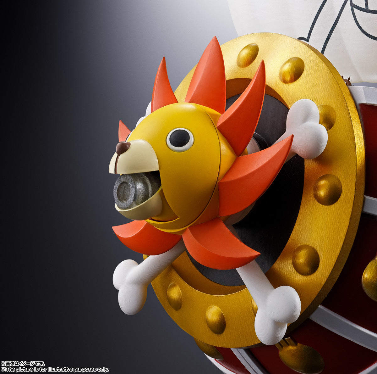 BANDAI Tamashii Thousand Sunny "One Piece", TAMASHII NATIONS Chogokin