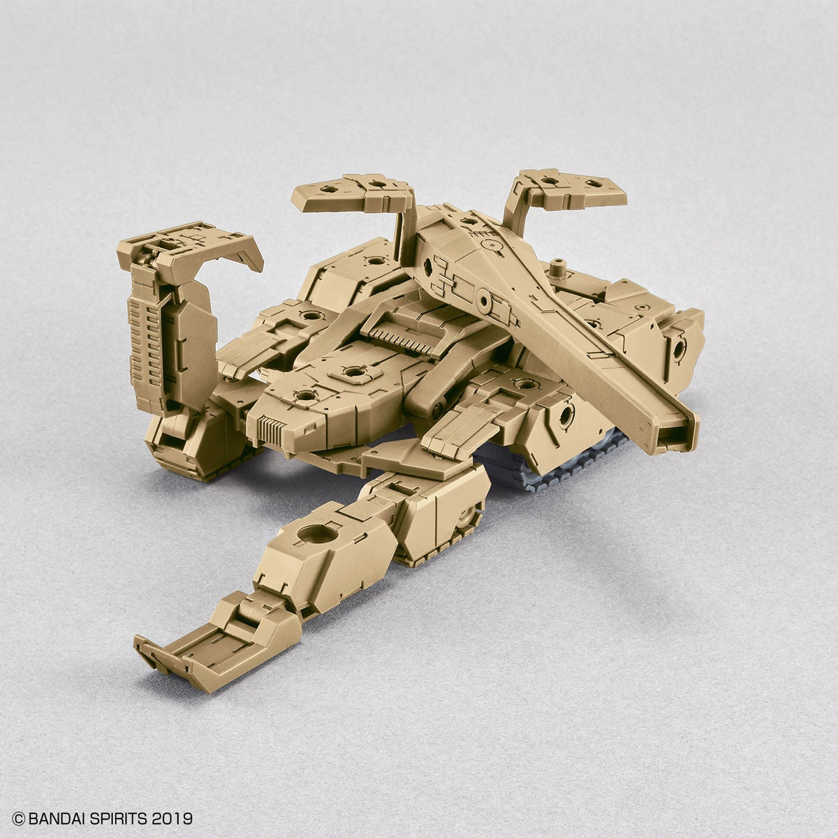 BANDAI Hobby 30MM 1/144 Extended Armament Vehicle (TANK Ver.) [BROWN]