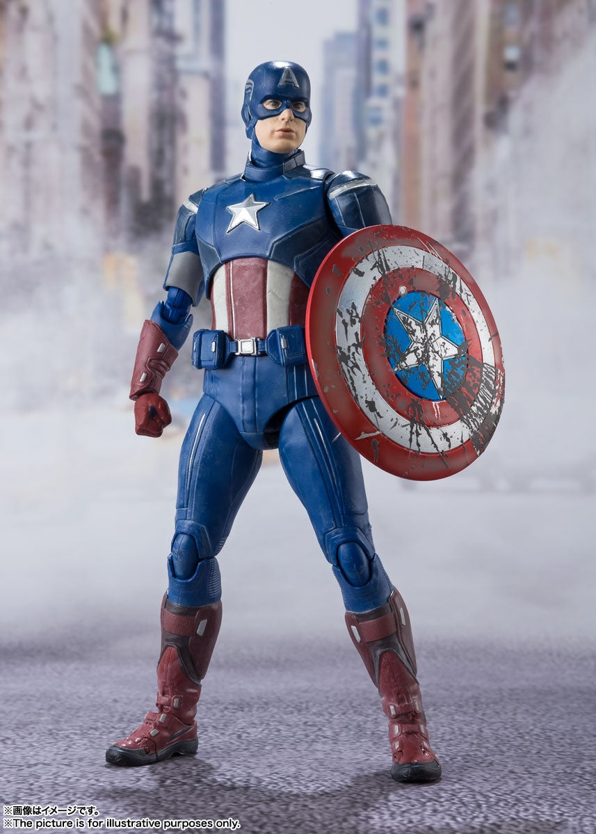 Marvel Avengers Assemble - Avengers - Captain America - S.H.Figuarts - 《AVENGERS ASSEMBLE》 EDITION(Bandai Spirits)