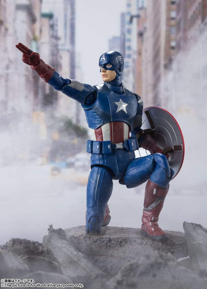 Marvel Avengers Assemble - Avengers - Captain America - S.H.Figuarts - 《AVENGERS ASSEMBLE》 EDITION(Bandai Spirits)