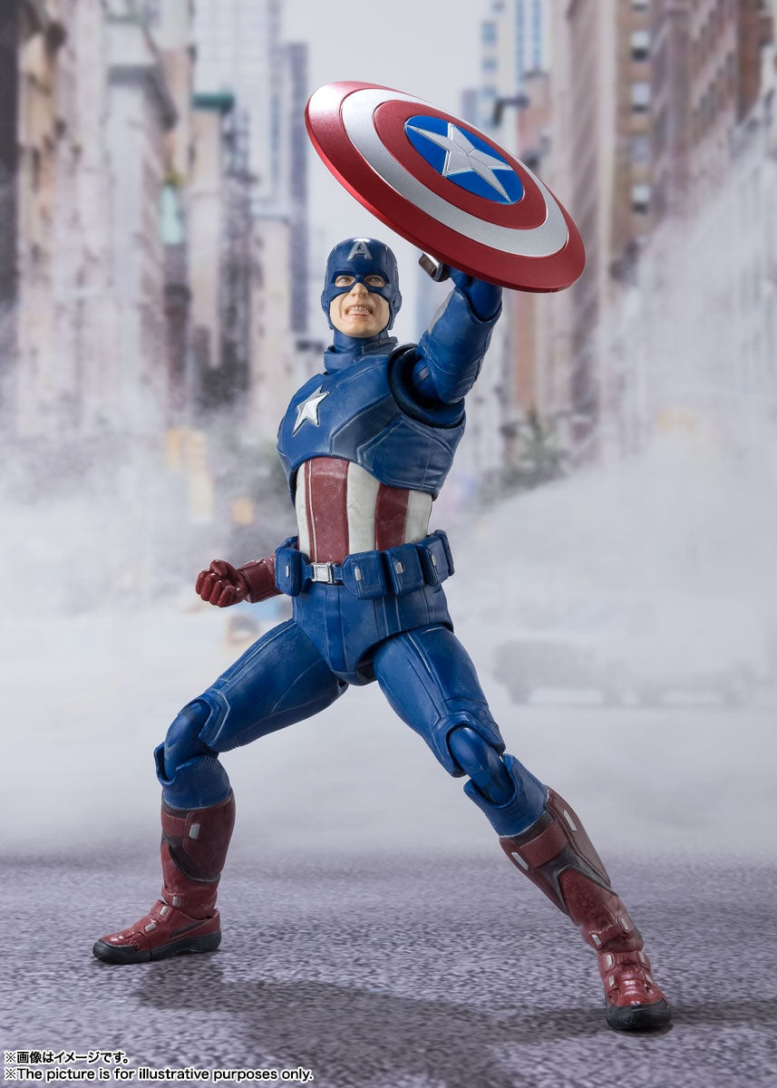 Marvel Avengers Assemble - Avengers - Captain America - S.H.Figuarts - 《AVENGERS ASSEMBLE》 EDITION(Bandai Spirits)