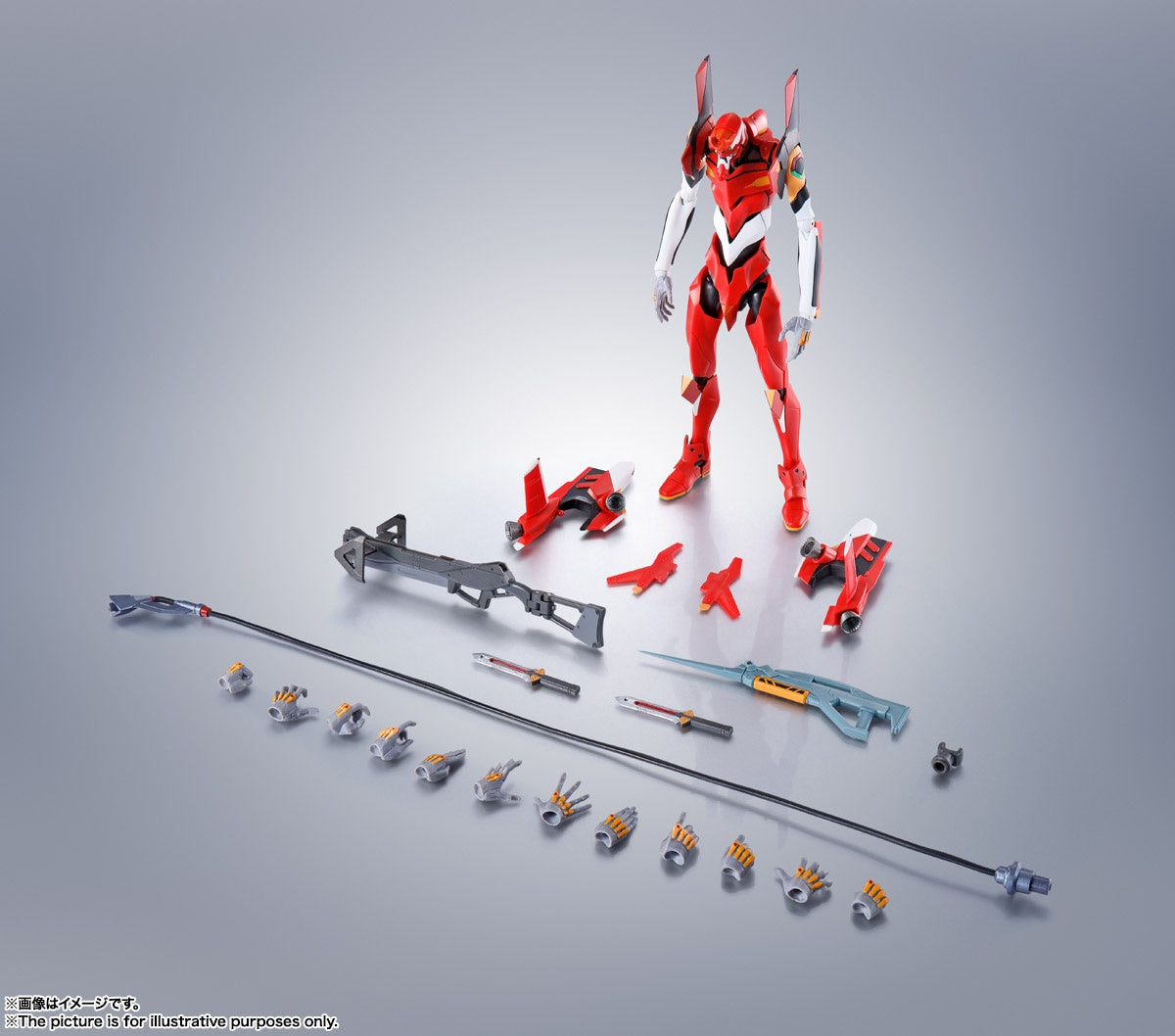 Rebuild of Evangelion - EVA-02 - Robot Spirits, Robot Spirits <Side EVA> - + S-Type Equipment(Bandai Spirits)