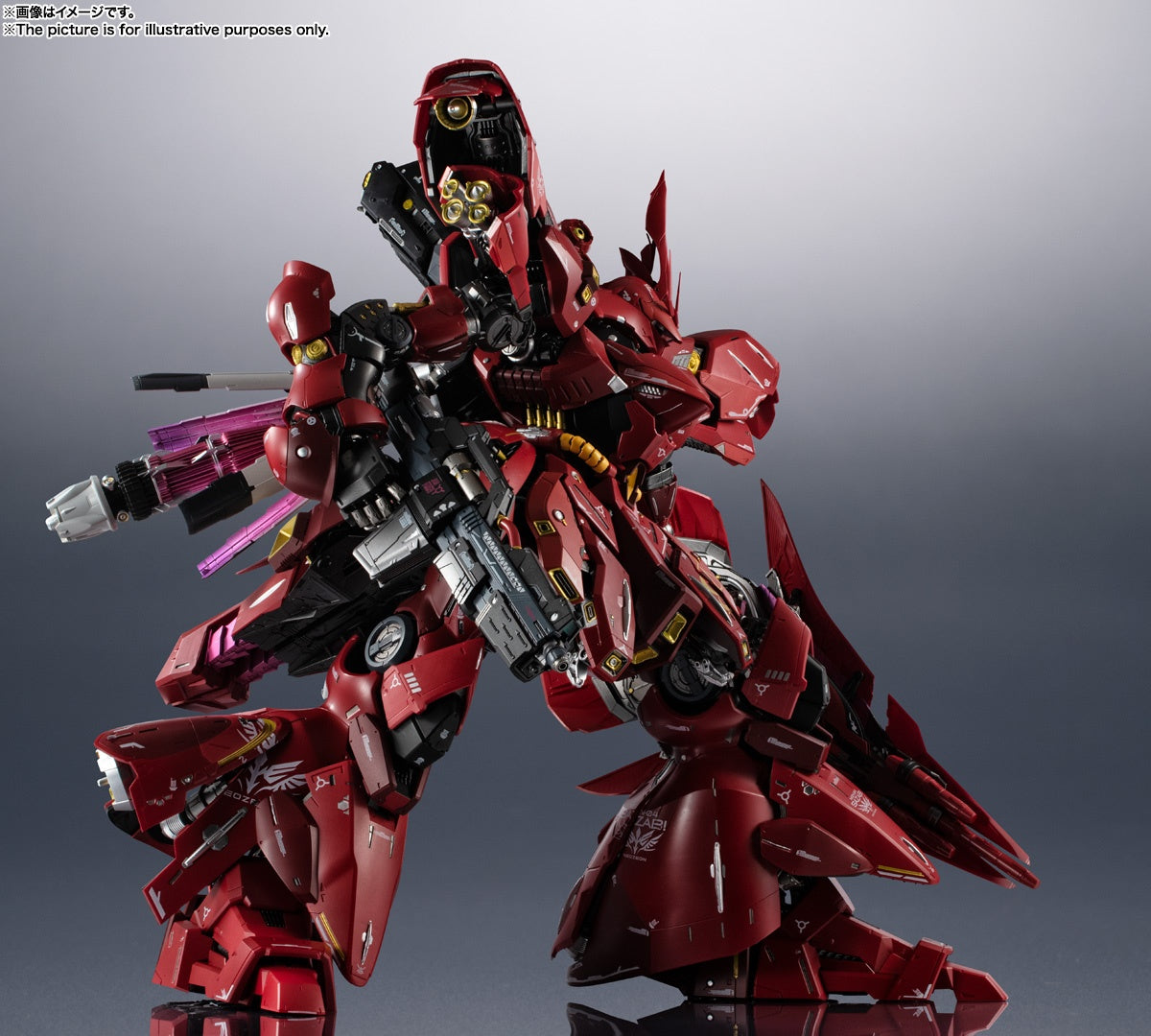 Mobile Suit Gundam: Char's Counterattack - MSN-04 Sazabi - Metal Structure Kaitai-Shou-Ki - 1/60(Bandai Spirits)