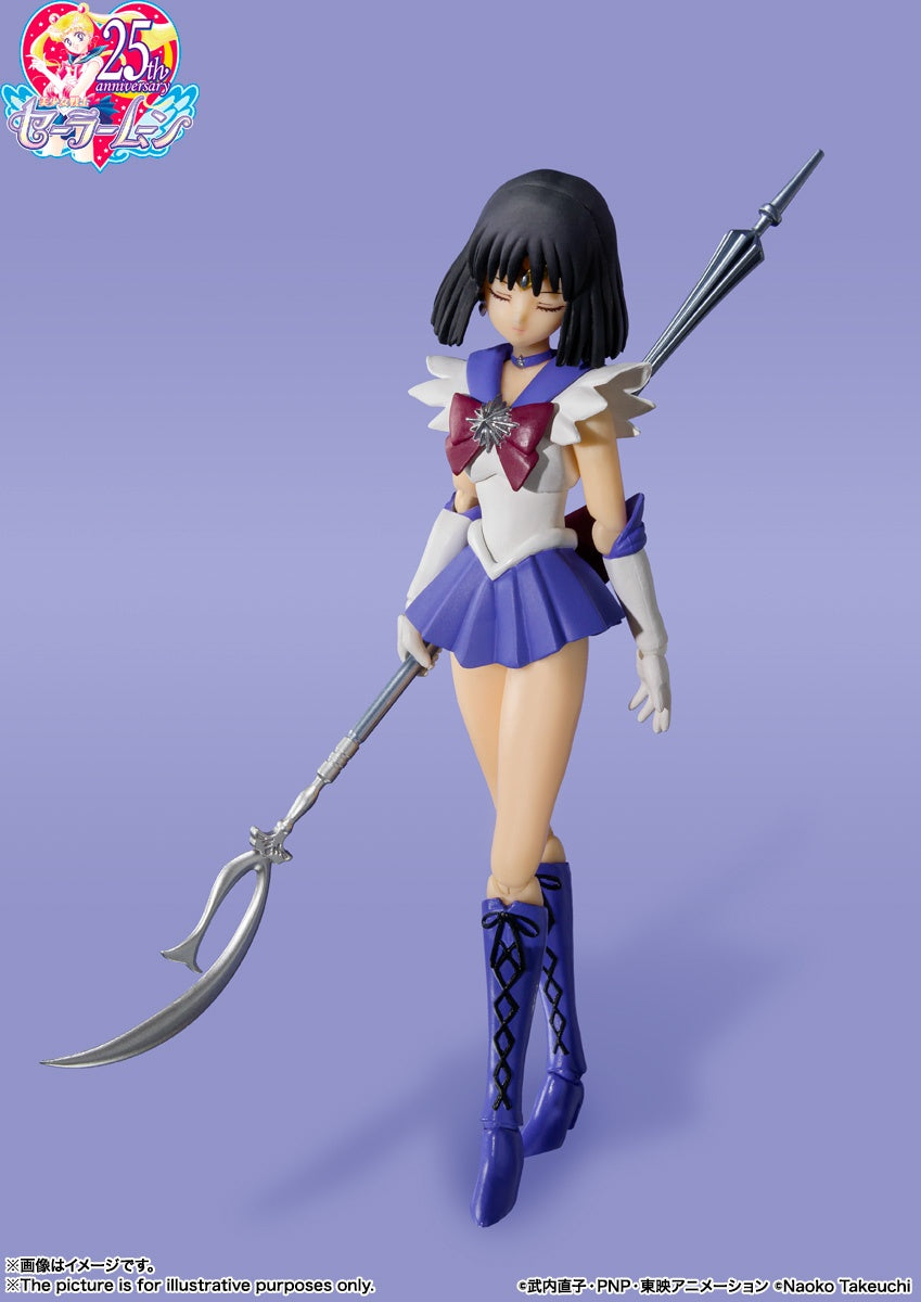 Pretty Soldier Sailor Moon - Pretty Guardian Sailor Moon - Sailor Moon - Sailor Saturn - S.H.Figuarts - Animation Color Edition(Bandai Spirits)