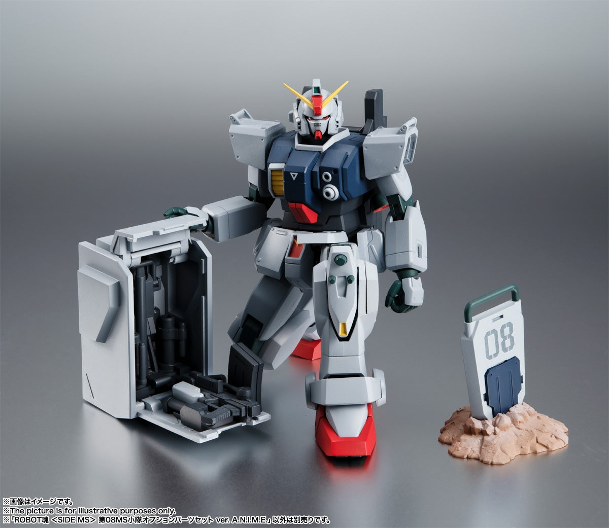 Mobile Suit Gundam: The 08th MS Team - Gundam MS08 - The 08th MS Team - Robot Spirits (R-293), Robot Spirits <Side MS>, Robot Spirits ver. A.N.I.M.E.(Bandai Spirits)