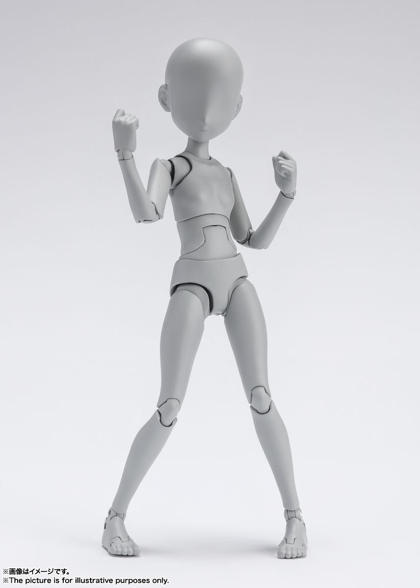 Bandai Spirits S.H.Figuarts Body Chan -Ken Sugimori- Edition DX Set (Gray Color Ver.)