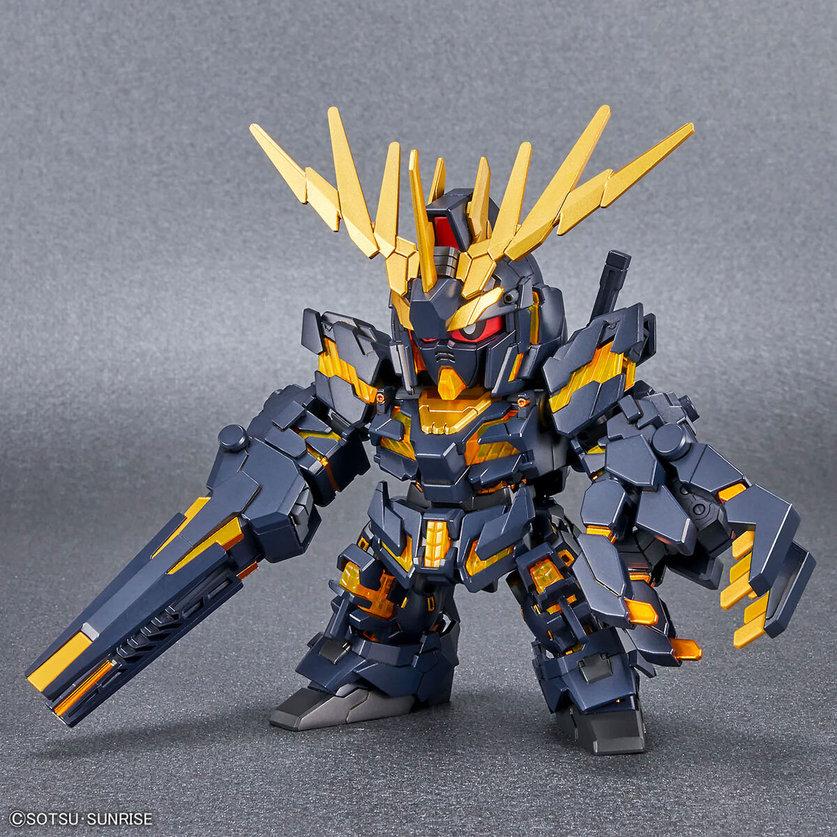 BANDAI Hobby SD GUNDAM CROSS SILHOUETTE UNICORN GUNDAM 02 BANSHEE (DESTROY MODE) & BANSHEE NORN PARTS SET