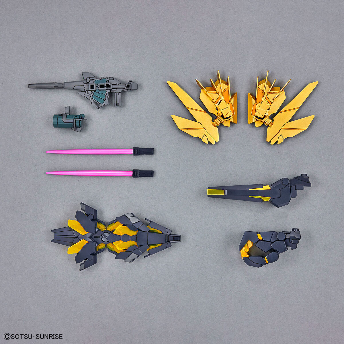 BANDAI Hobby SD GUNDAM CROSS SILHOUETTE UNICORN GUNDAM 02 BANSHEE (DESTROY MODE) & BANSHEE NORN PARTS SET