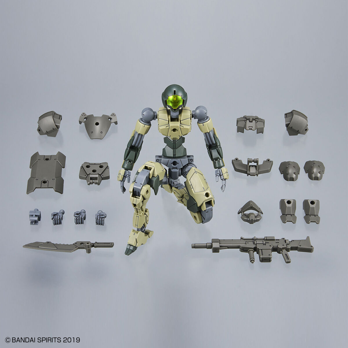 BANDAI Hobby 30MM 1/144 EXM-A9a SPINATIO (ARMY TYPE)