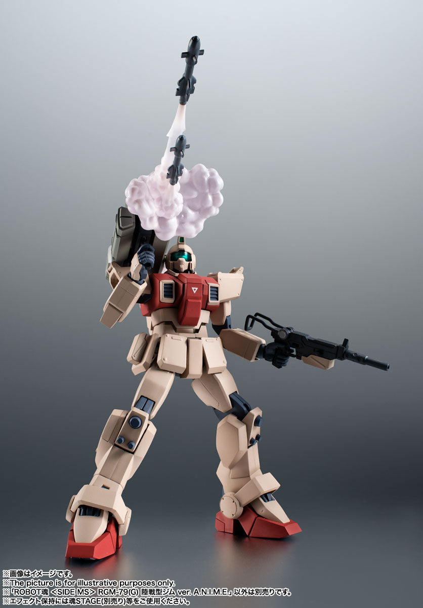 Mobile Suit Gundam: The 08th MS Team - Gundam MS08 - The 08th MS Team - RGM-79[G] GM Ground Type - Robot Spirits (R-295), Robot Spirits <Side MS>, Robot Spirits ver. A.N.I.M.E.(Bandai Spirits)