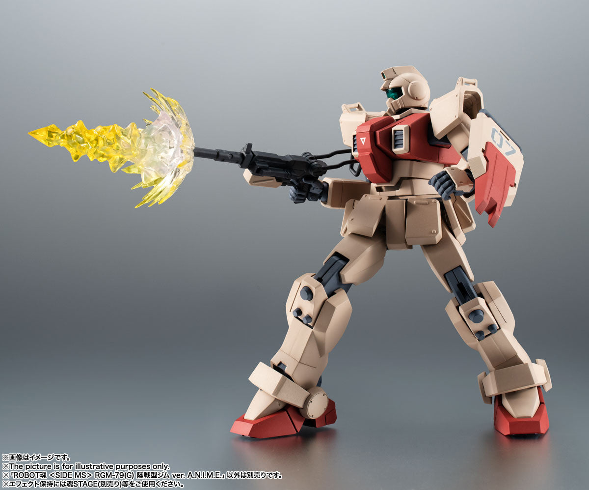 Mobile Suit Gundam: The 08th MS Team - Gundam MS08 - The 08th MS Team - RGM-79[G] GM Ground Type - Robot Spirits (R-295), Robot Spirits <Side MS>, Robot Spirits ver. A.N.I.M.E.(Bandai Spirits)