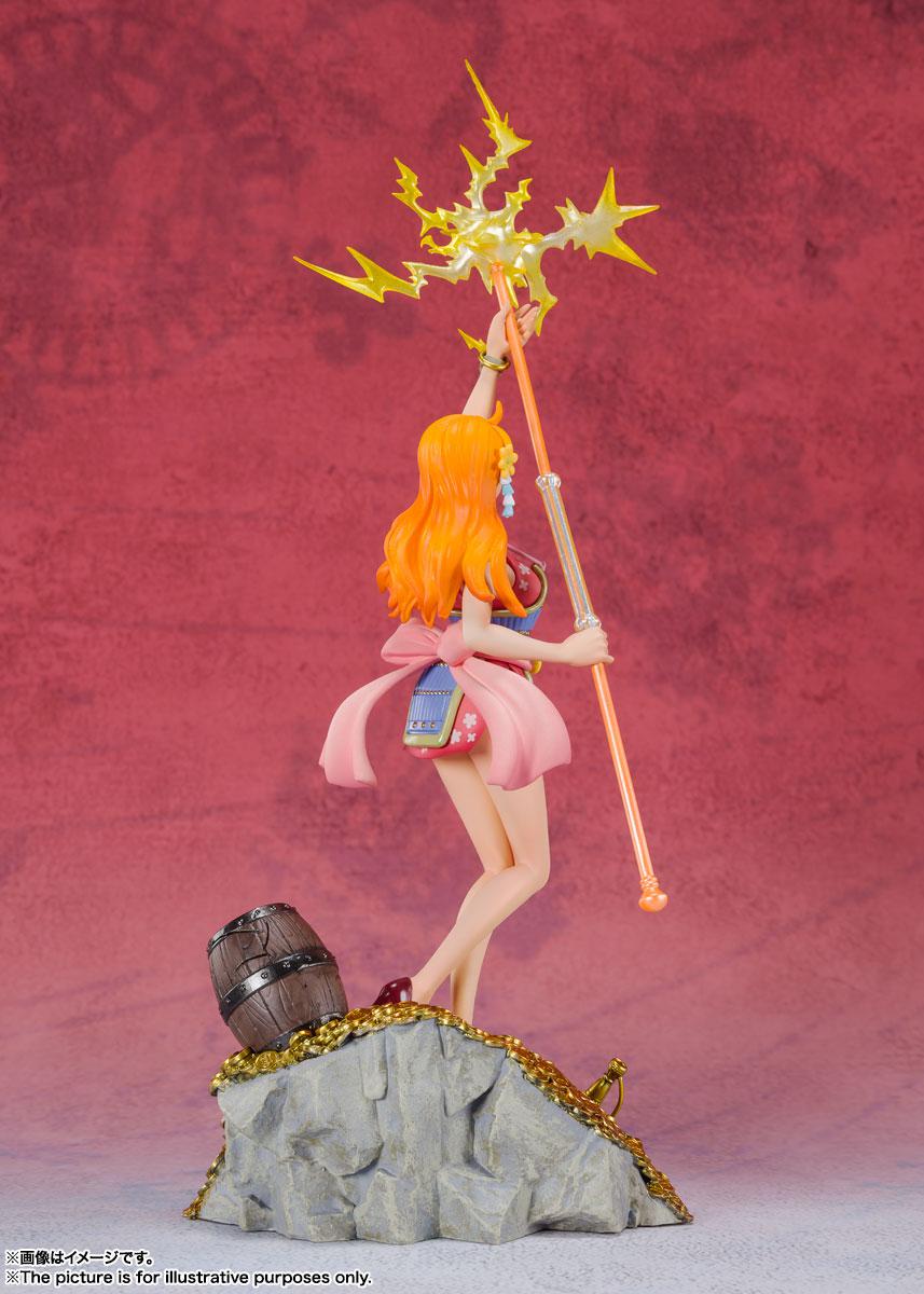 BANDAI Spirits Nami - WT100 Commemorative Eiichiro Oda Illustration DAIKAIZOKU HYAKKEI- One Piece, Bandai Spirits Figuarts ZERO