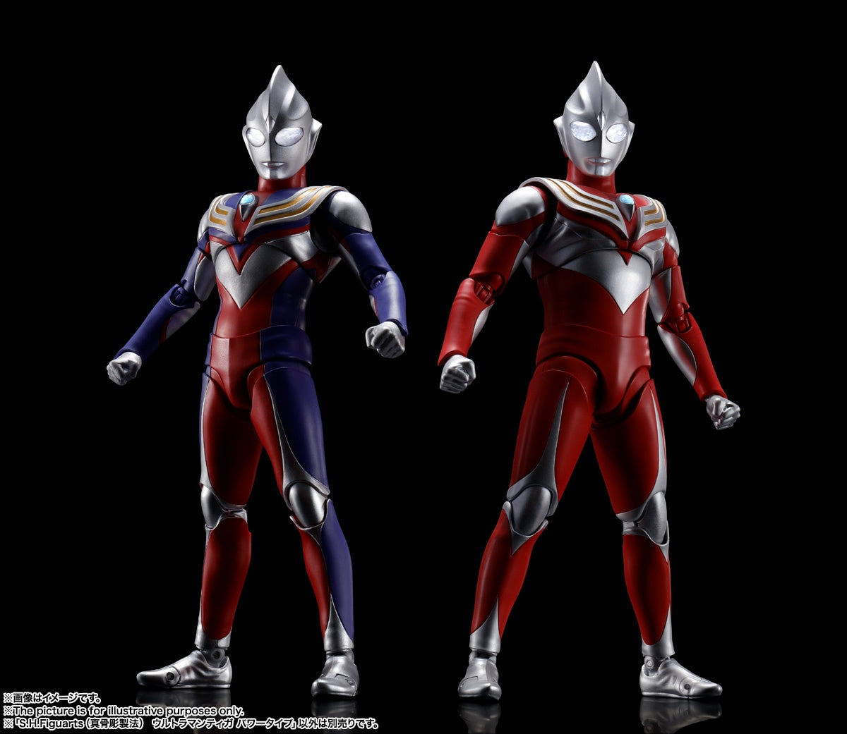 BANDAI Spirits Ultraman Tiga Power Type Ultraman Tiga, Bandai Spirits S.H.Figuarts(Shinkocchou Seihou)