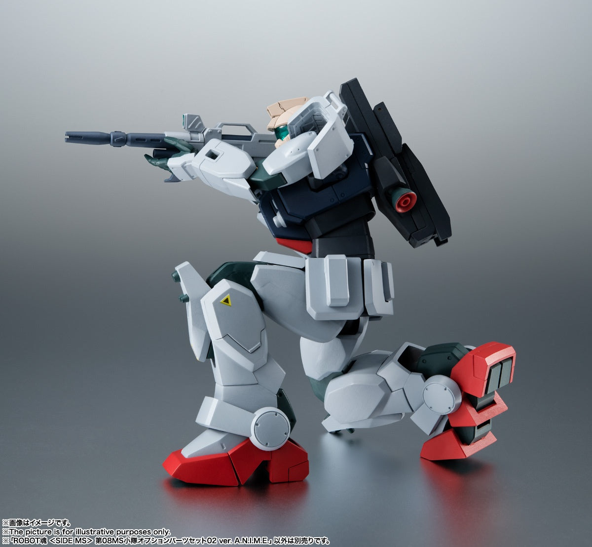 Mobile Suit Gundam: The 08th MS Team - Gundam MS08 - The 08th MS Team - Kiki Rosita - Michel Ninorich - Shirou Amada - Robot Spirits (R-296), Robot Spirits <Side MS>, Robot Spirits ver. A.N.I.M.E.(Bandai Spirits)