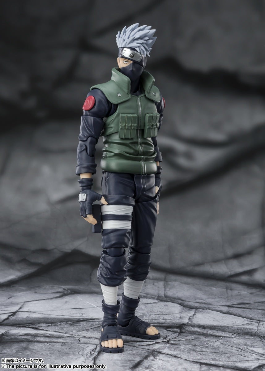 BANDAI Tamashii Kakashi Hatake -The famed Sharingan Hero- "Naruto Shippuden"