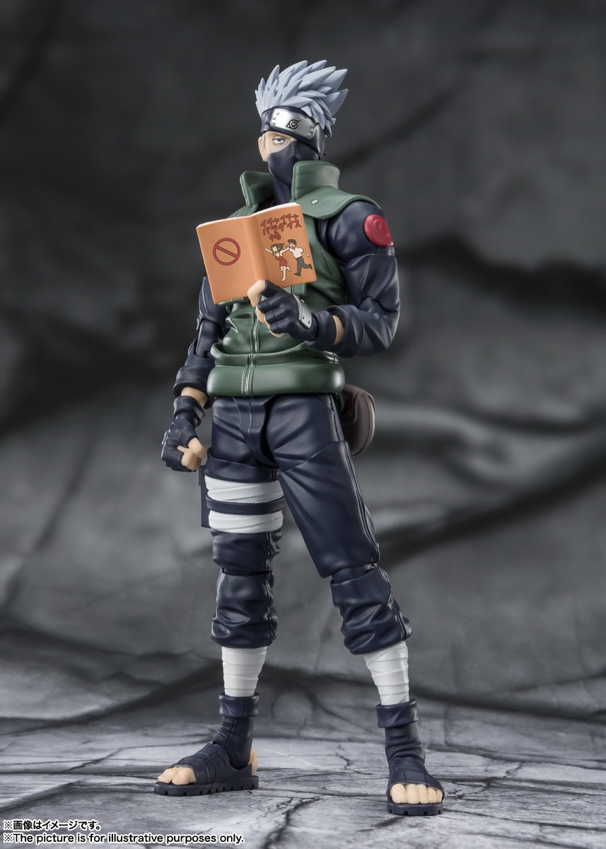 BANDAI Tamashii Kakashi Hatake -The famed Sharingan Hero- "Naruto Shippuden"