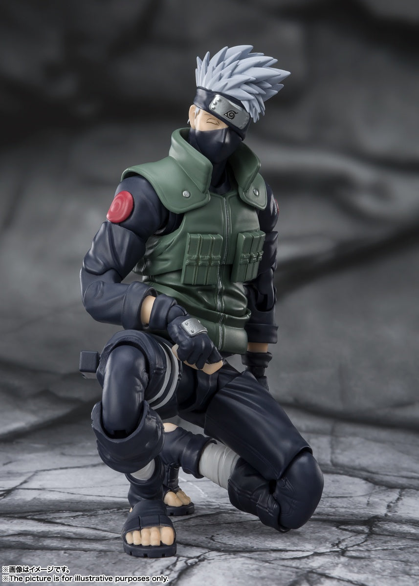 BANDAI Tamashii Kakashi Hatake -The famed Sharingan Hero- "Naruto Shippuden"