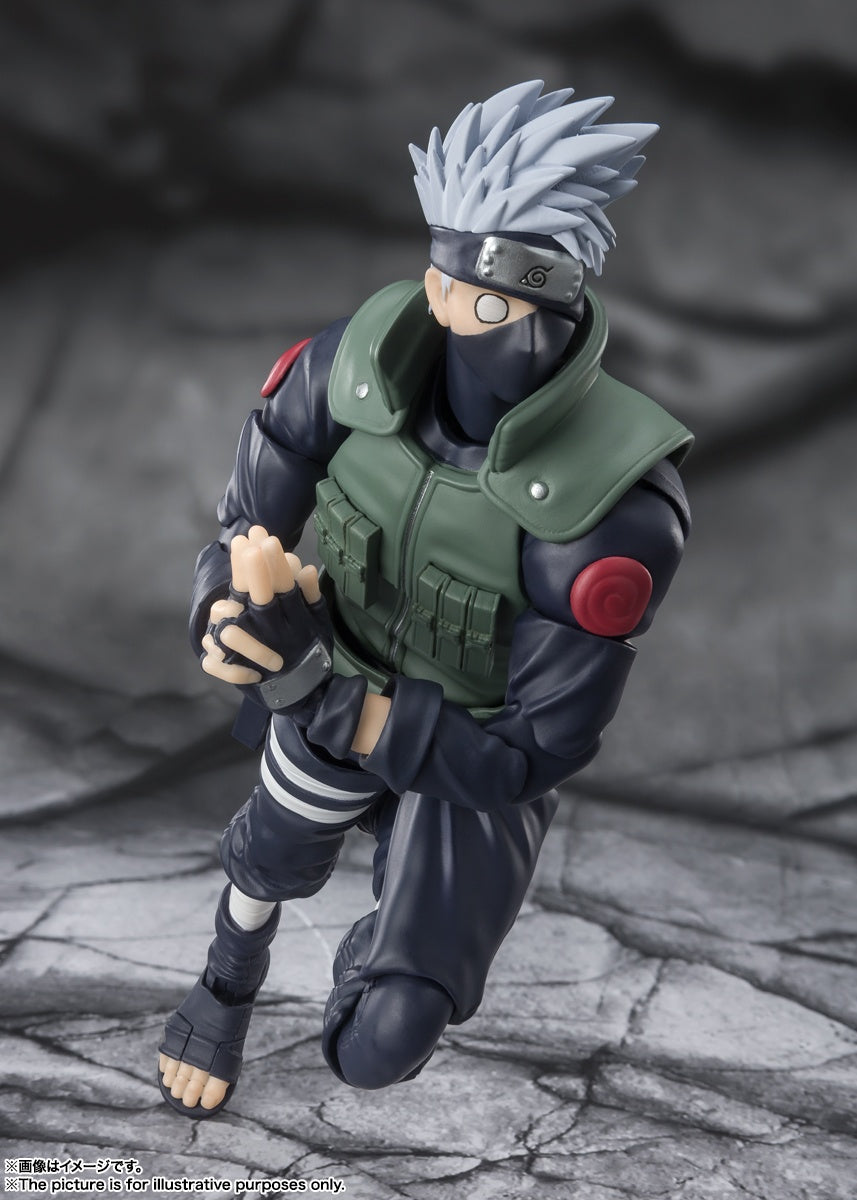 BANDAI Tamashii Kakashi Hatake -The famed Sharingan Hero- "Naruto Shippuden"