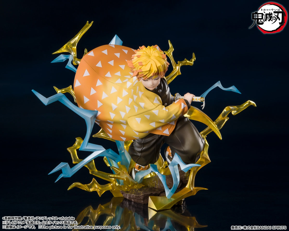 BANDAI Spirits Zenitsu Agatsuma Thunderclap and Flash Demon Slayer: Kimestu no Yaiba, Bandai Spirits FiguartsZERO