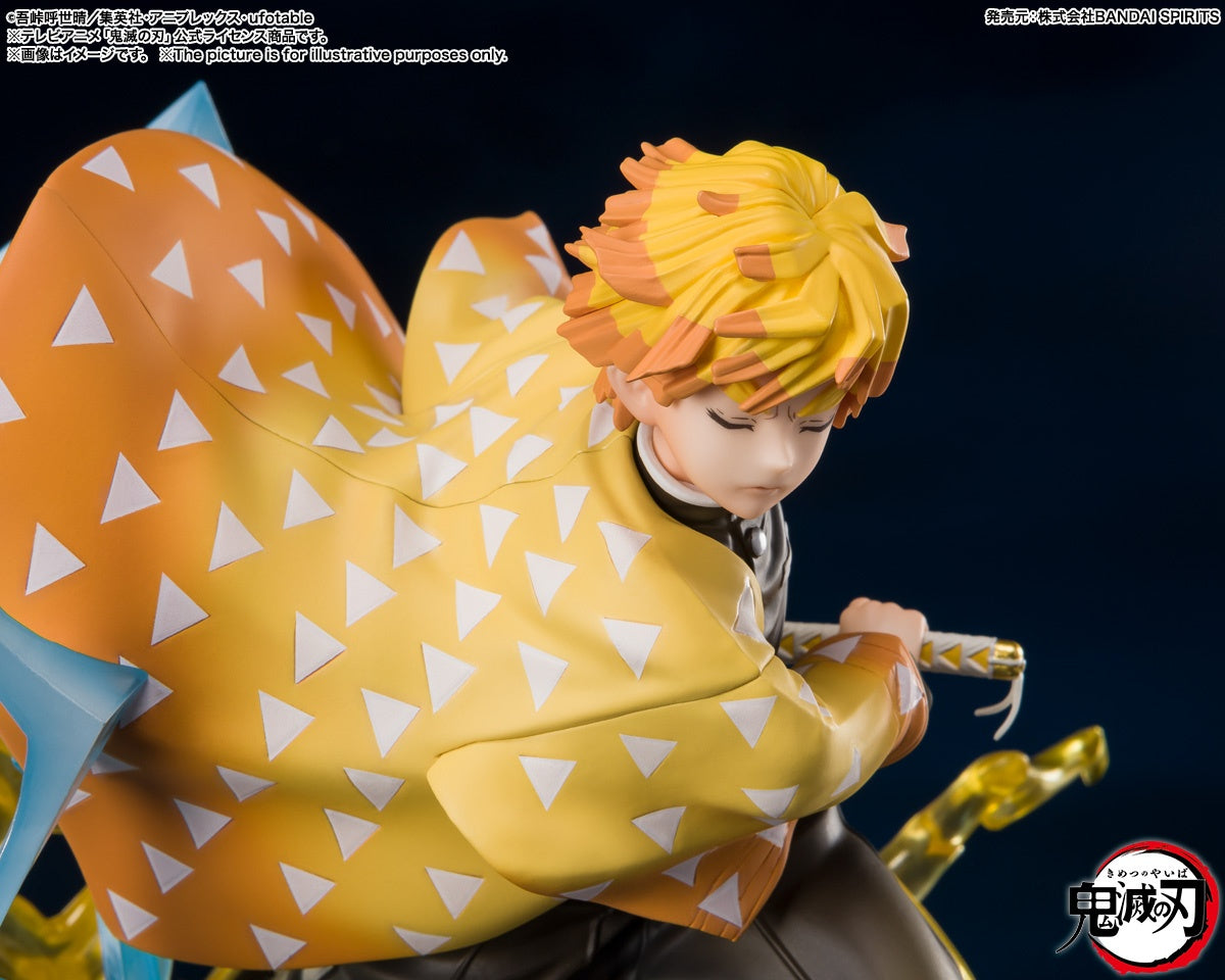 BANDAI Spirits Zenitsu Agatsuma Thunderclap and Flash Demon Slayer: Kimestu no Yaiba, Bandai Spirits FiguartsZERO