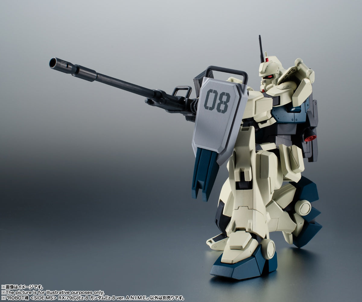 BANDAI Spirits RX-79(G)E-8 Gundam Ez-8 ver. A.N.I.M.E. Mobile Suit Gundam: The 08th MS Team, Bandai Spirits The Robot Spirits