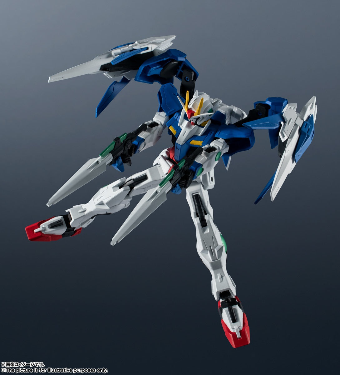 Mobile Suit Gundam 00 - GN-0000+GNR-010 00 Raiser - Gundam Universe(Bandai Spirits)