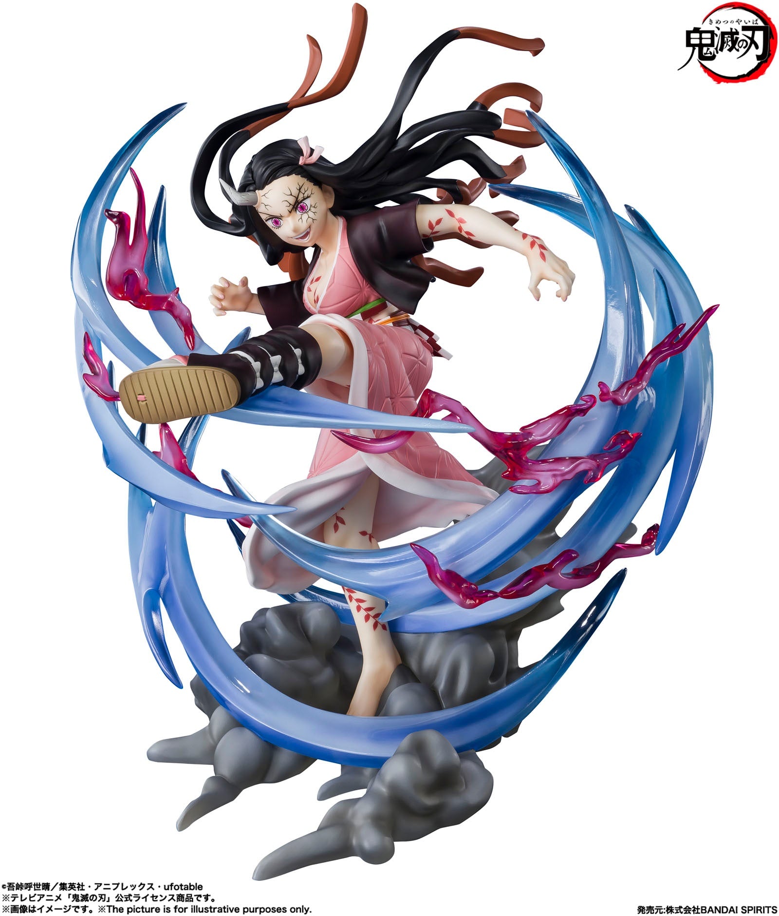 BANDAI Spirits Nezuko Kamado Demon Form Advancing Ver. "Demon Slayer: Kimetsu no Yaiba", Bandai Spirits Figuarts ZERO