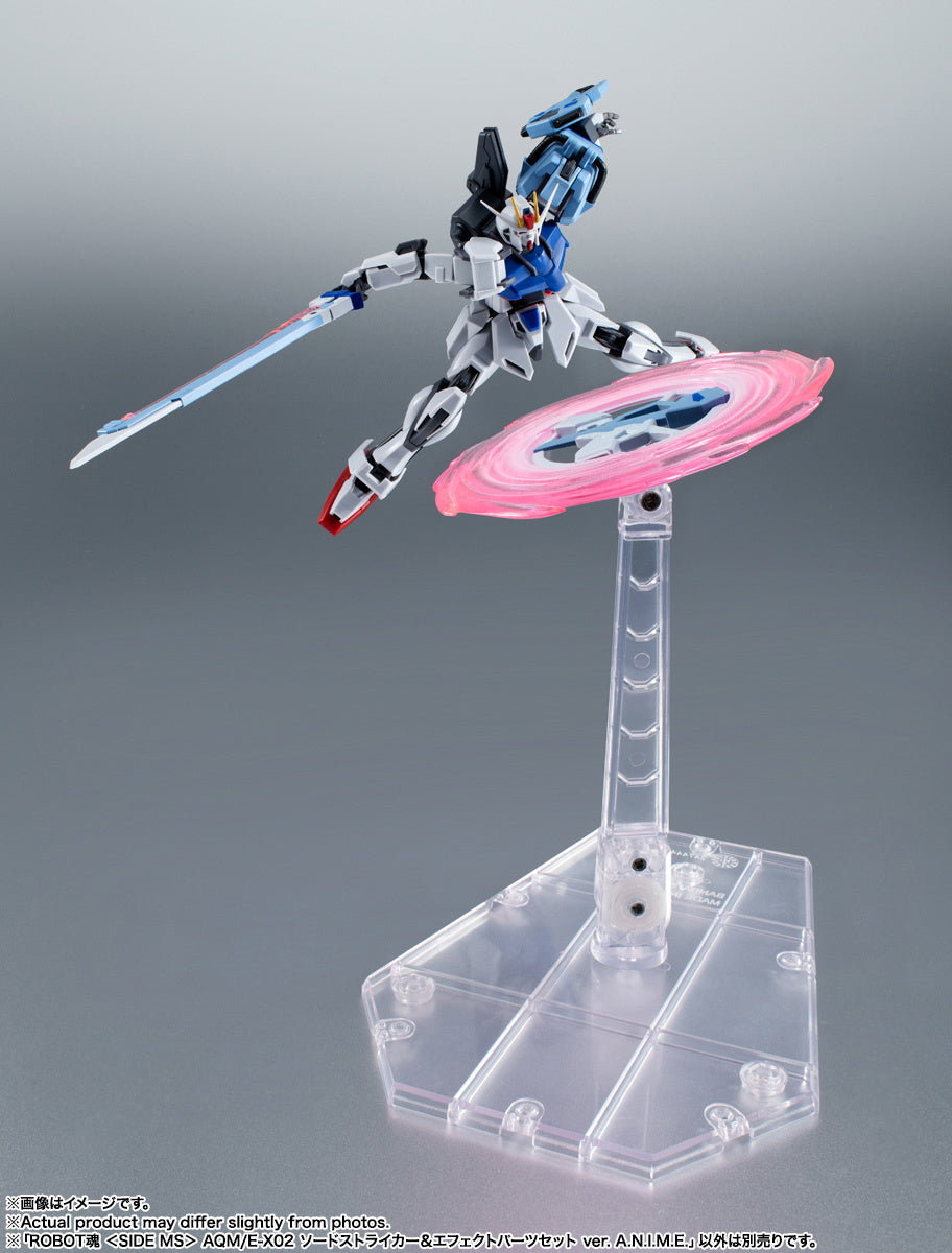 BANDAI Tamashii AQM/E-X02 SWORD STRIKER ＆ EFFECT PARTS SET ver. A.N.I.M.E. "MOBILE SUIT GUNDAM SEED", Bandai Spirits Robot Spirits