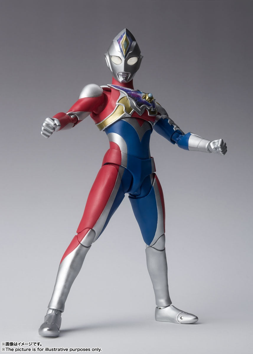 BANDAI Spirits Ultraman Decker Flash Type Ultraman Decker, Bandai Spirits S.H.Figuarts