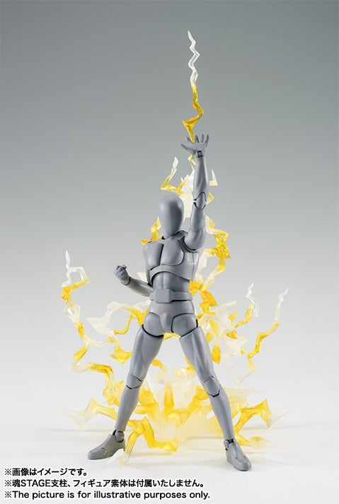 BANDAI Spirits TAMASHII EFFECT THUNDER Yellow Ver. , Bandai Spirits Tamashii Effect