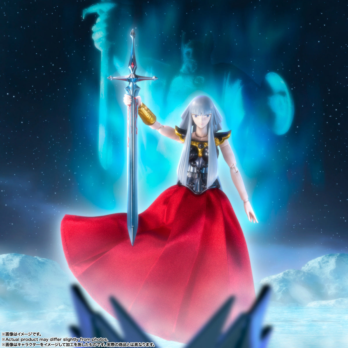 BANDAI Tamashii Polaris Hilda -The Earth Representative of Odin- Saint Seiya, Bandai Spirits Saint Cloth Myth EX