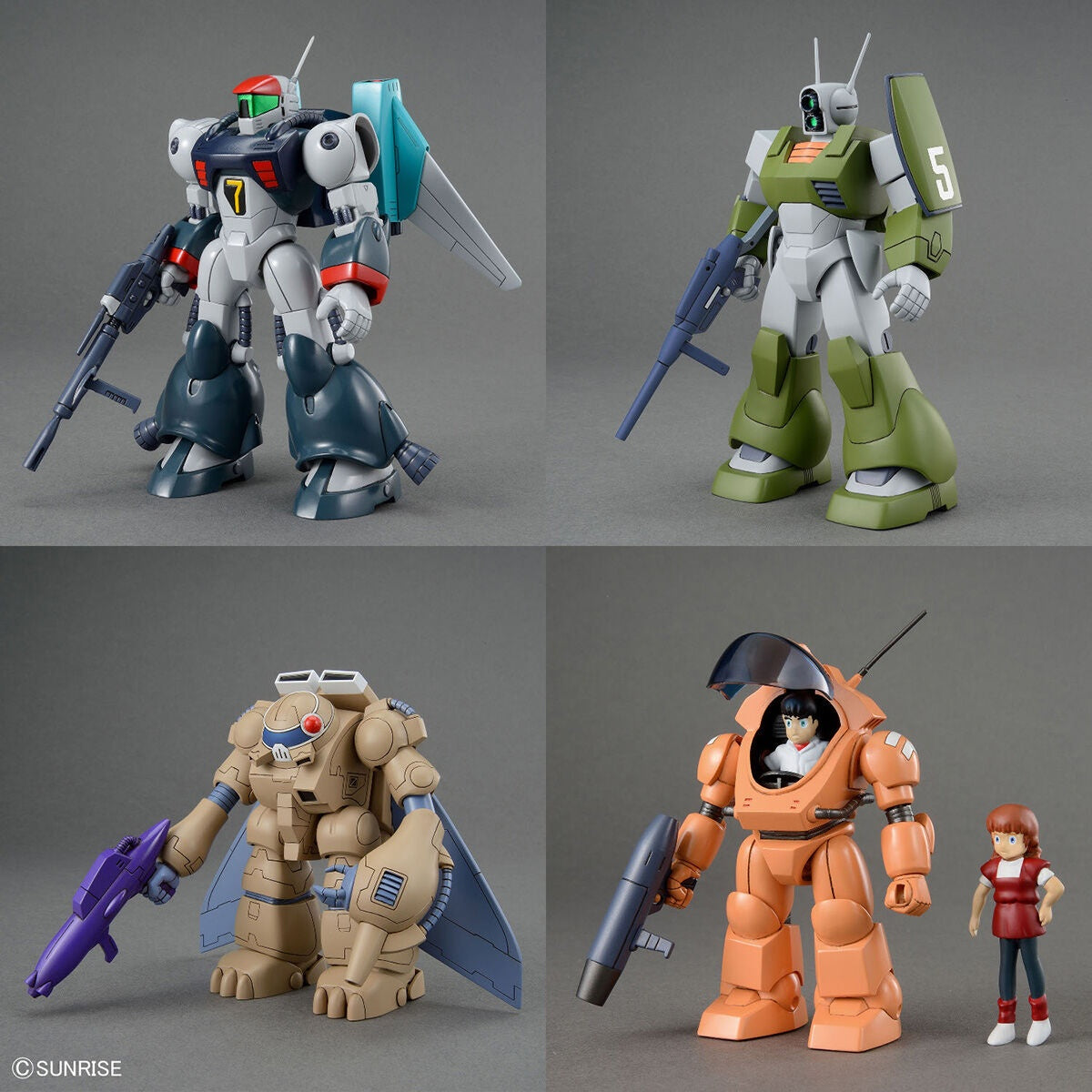 BANDAI Hobby ROUND VERNIAN VIFAM SET 1