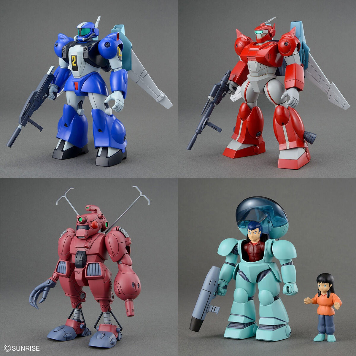 BANDAI Hobby ROUND VERNIAN VIFAM SET 2