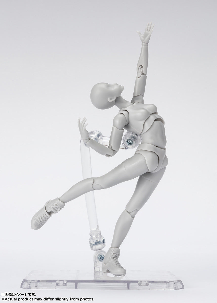 BANDAI Spirits Body-Chan -Sports- Edition DX Set (Gray Color ver.) , Tamashii Nations S.H.Figuarts