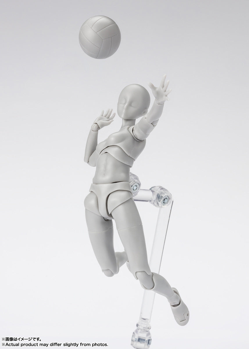 BANDAI Spirits Body-Chan -Sports- Edition DX Set (Gray Color ver.) , Tamashii Nations S.H.Figuarts