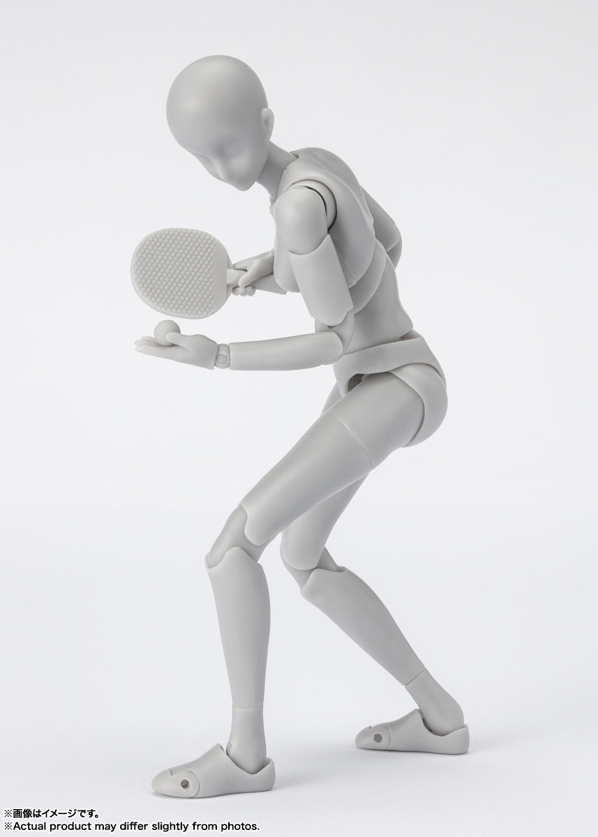 BANDAI Spirits Body-Chan -Sports- Edition DX Set (Gray Color ver.) , Tamashii Nations S.H.Figuarts