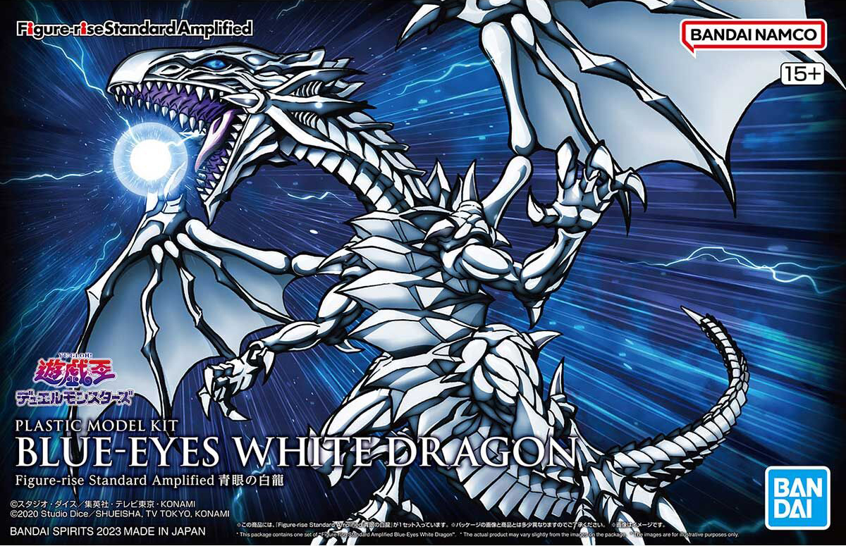 BANDAI Hobby Figure-rise Standard Amplified Blue-Eyes White Dragon