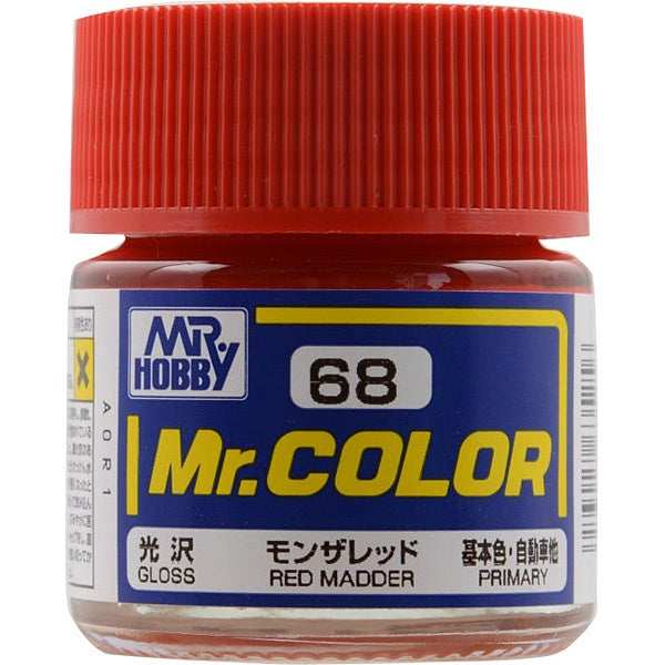 Mr Hobby Mr. Color 68 - Red Madder (Gloss/Primary Car)