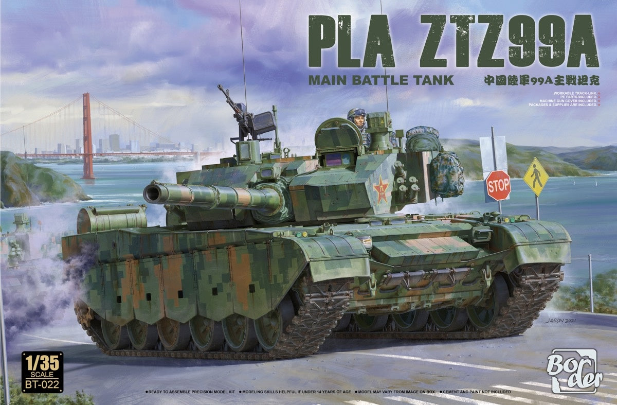 Border Model 1/35 PLA ZTZ99A Main Battle Tank