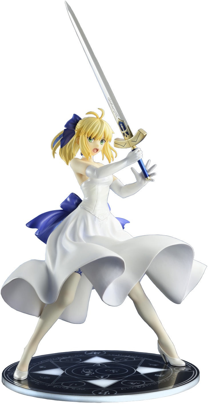 Good Smile Company Fate/stay night Unlimited Blade Works Series Saber White Dress Renewal Ver. 1/8 Scale Figure